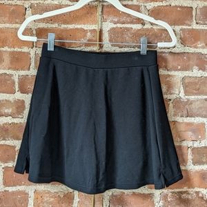 LOS ANGELES APPAREL - Black Cotton Skirt -S